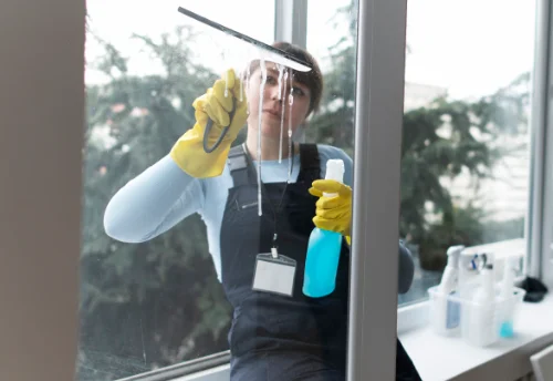 Nettoyage de vitres intérieures et extérieures à Manom